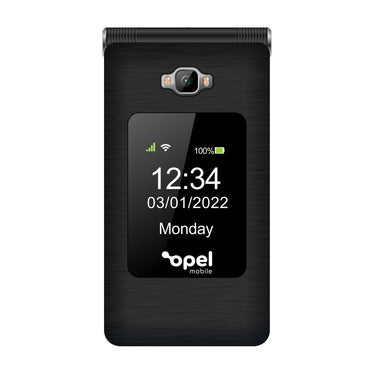 Opel Mobile 4G EasyFlip - black